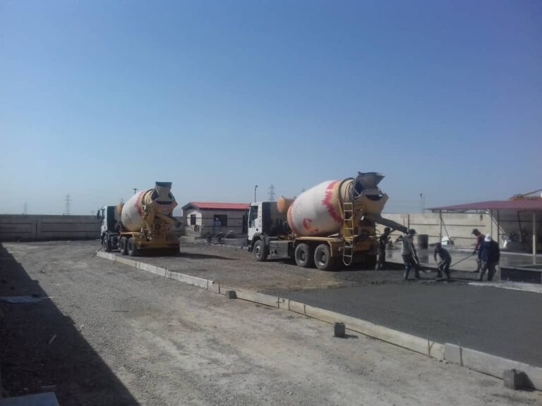 اجرای بتن ریزی محوطه اجرای بتن ریزی محوطه